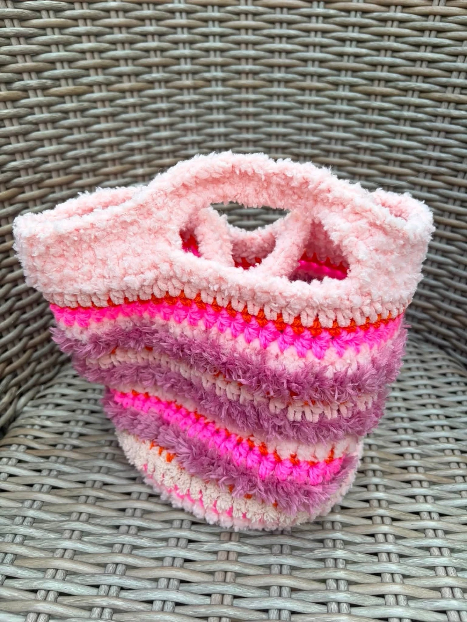 bolsa boho de crochê – photo 3